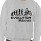 Evolution Of Motocross Motorbike Unisex Sweatshirt