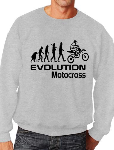 Evolution Of Motocross Motorbike Unisex Sweatshirt
