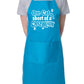 Adult One Cat Short Crazy Lady BBQ Cooking Funny Novelty Apron