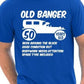 50th Fifty Mens Age 50 Birthday T-Shirt Old Banger