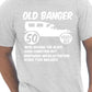 50th Fifty Mens Age 50 Birthday T-Shirt Old Banger