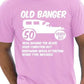 50th Fifty Mens Age 50 Birthday T-Shirt Old Banger