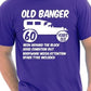 60th Sixty Mens Age 60 Birthday T-Shirt Old Banger