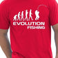 Evolution Of Fishing T-Shirt