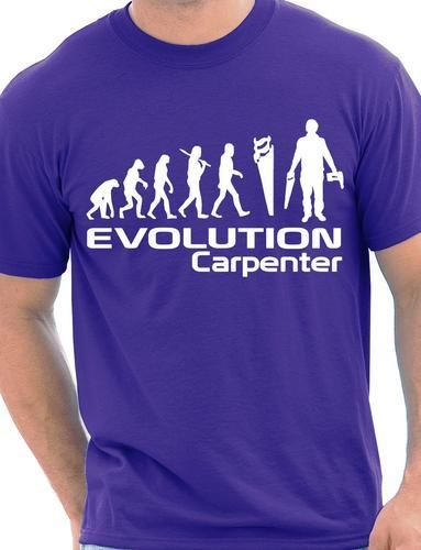 Evolution Of A Carpenter T-Shirt