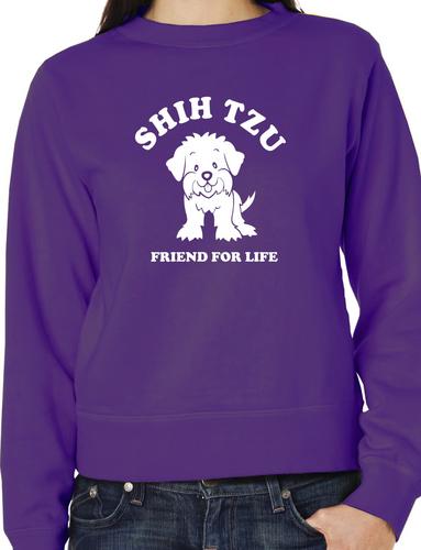 Shih Tzu Friend For Life Sweatshirt