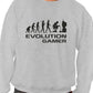 Evolution Of A Gamer Unisex Sweatshirt