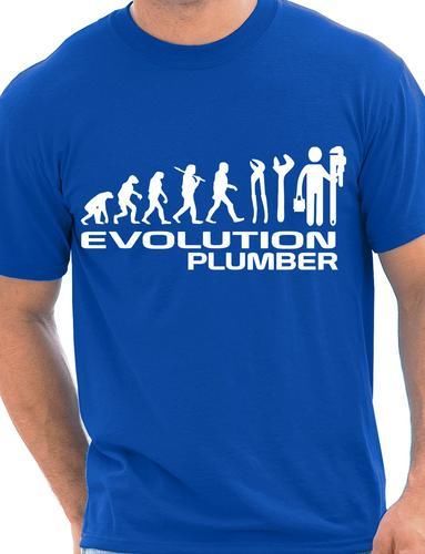 Evolution Of Plumber Plumbing T-Shirt