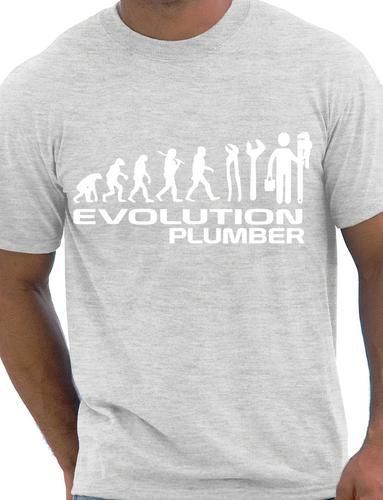 Evolution Of Plumber Plumbing T-Shirt