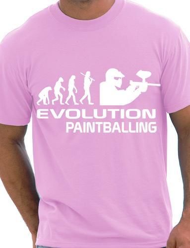 Evolution Of Paintballing T-Shirt