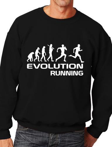 Evolution Of Running Runner Jogger Unisex Sweatshirt