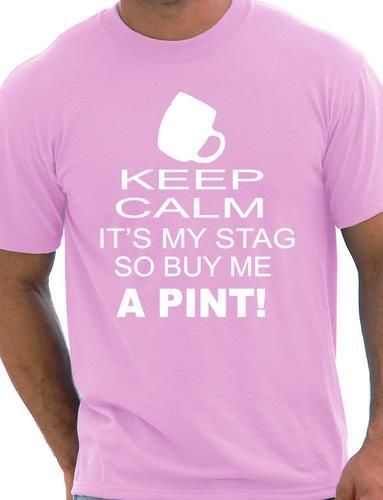 Keep Calm It's My Stag Funny Stag Do T-Shirt