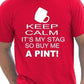 Keep Calm It's My Stag Funny Stag Do T-Shirt