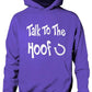 Talk To The Hoof Girls Horse Riding Hoodie Equestrian Pony Gift