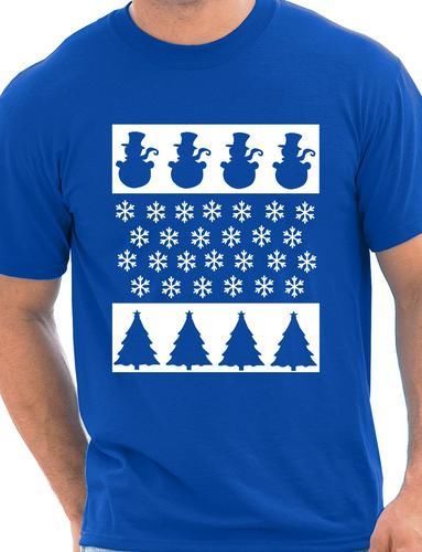 Christmas Scene Snowman Funny Christmas Gift T-Shirt