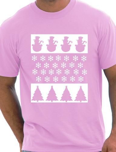 Christmas Scene Snowman Funny Christmas Gift T-Shirt