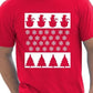 Christmas Scene Snowman Funny Christmas Gift T-Shirt