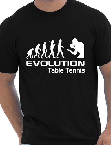 Evolution Of Table Tennis T-Shirt