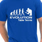 Evolution Of Table Tennis T-Shirt