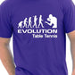 Evolution Of Table Tennis T-Shirt