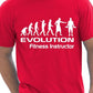 Evolution Of Fitness Instructor T-Shirt