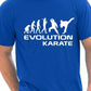 Evolution Of Karate Martial Arts T-Shirt