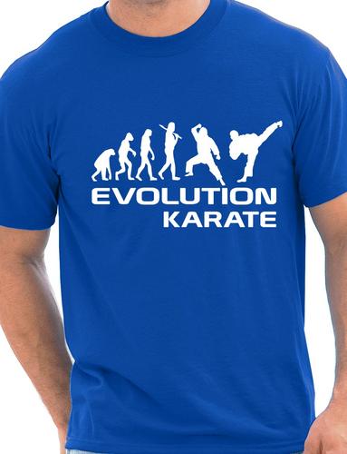 Evolution Of Karate Martial Arts T-Shirt