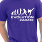 Evolution Of Karate Martial Arts T-Shirt