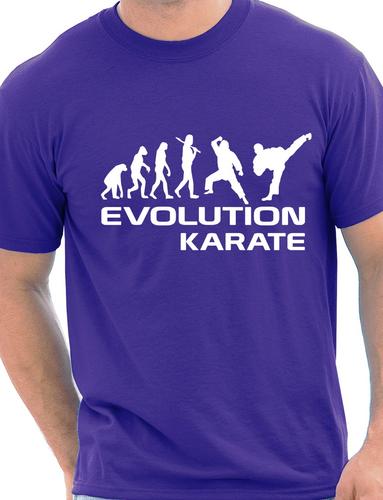 Evolution Of Karate Martial Arts T-Shirt