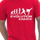 Evolution Of Karate Martial Arts T-Shirt