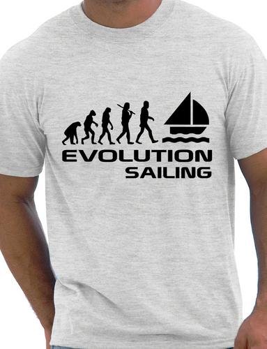 Evolution Of Sailing T-Shirt