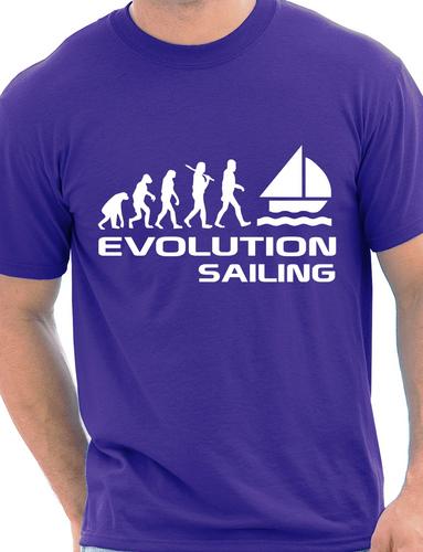 Evolution Of Sailing T-Shirt