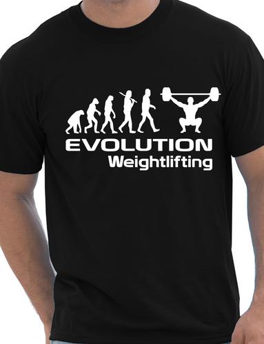 Evolution Of Weightlifting T-Shirt