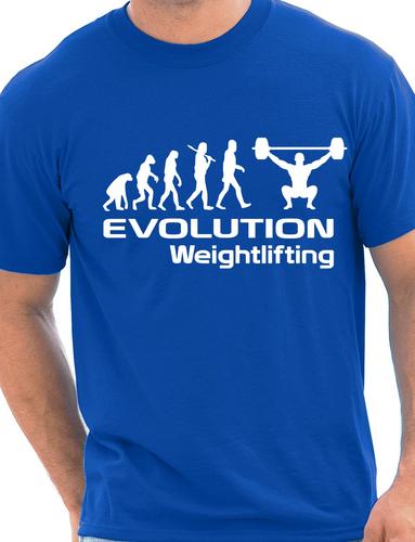 Evolution Of Weightlifting T-Shirt