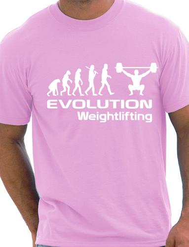 Evolution Of Weightlifting T-Shirt