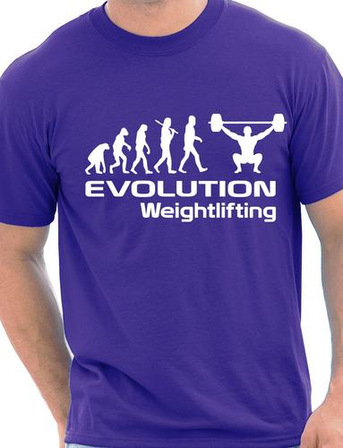 Evolution Of Weightlifting T-Shirt