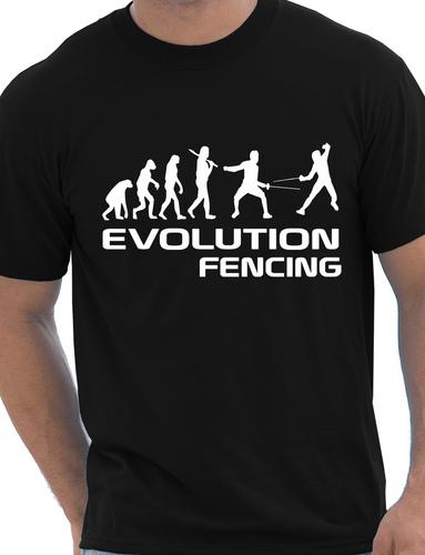 Evolution Of Fencing T-Shirt