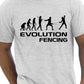 Evolution Of Fencing T-Shirt