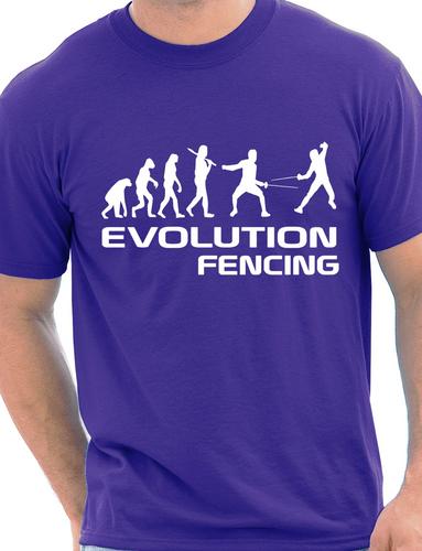 Evolution Of Fencing T-Shirt