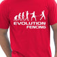 Evolution Of Fencing T-Shirt