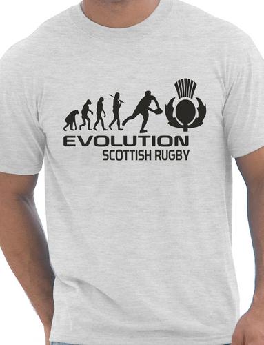 Evolution of Scottish Rugby T-Shirt