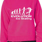 Evolution Of Ice Skating Skater Unisex Sweatshirt