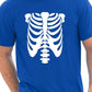 Skeleton T-Shirt Fancy Dress Halloween Funny