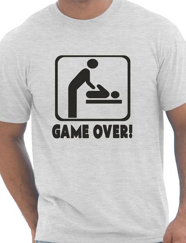 Game Over New Baby Dad Daddy New Parent t-Shirt