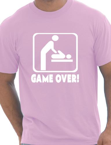 Game Over New Baby Dad Daddy New Parent t-Shirt