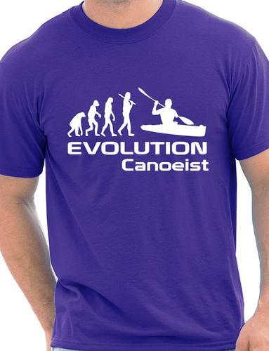 Evolution Of Canoeist Kayak T-Shirt