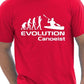 Evolution Of Canoeist Kayak T-Shirt