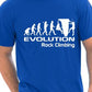 Evolution Of Rock Climbing T-Shirt