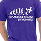 Evolution Of Sky Diving T-Shirt