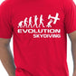 Evolution Of Sky Diving T-Shirt